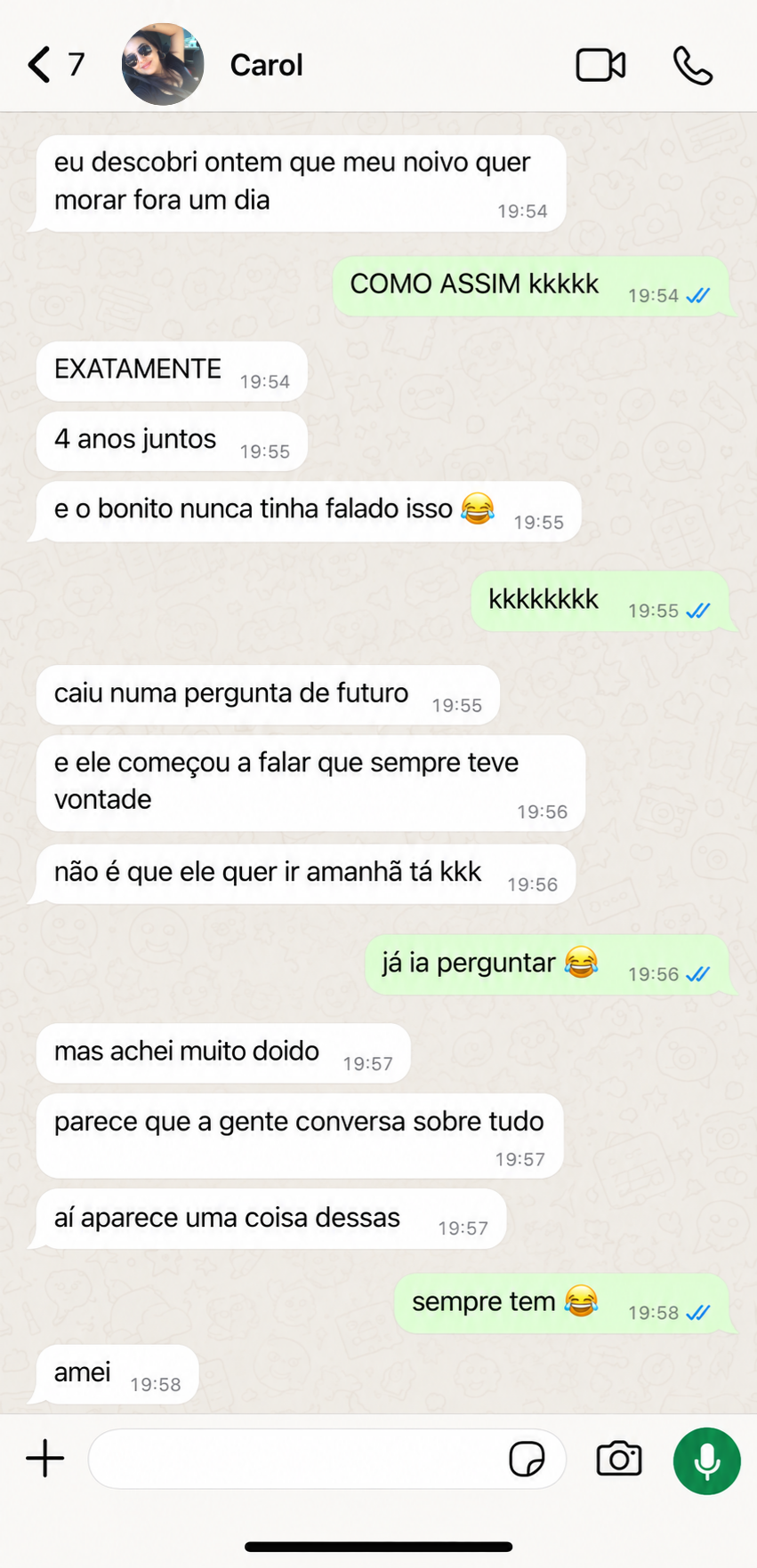 Depoimento de casal 6 sobre o Antes do Sim