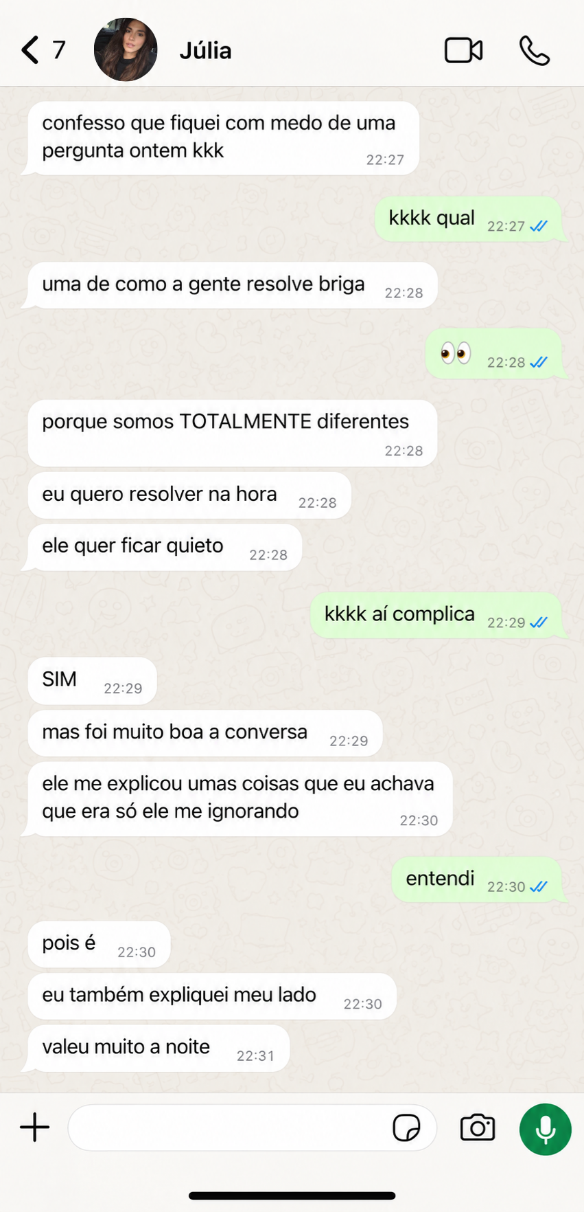 Depoimento de casal 7 sobre o Antes do Sim