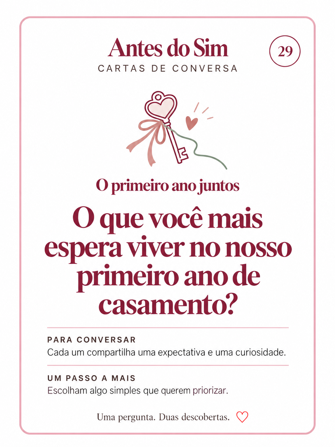 Exemplo de material do kit Antes do Sim 7